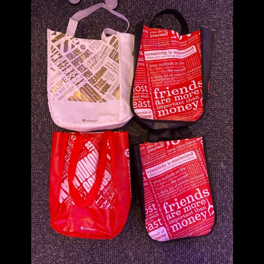 LULULEMON BAGS